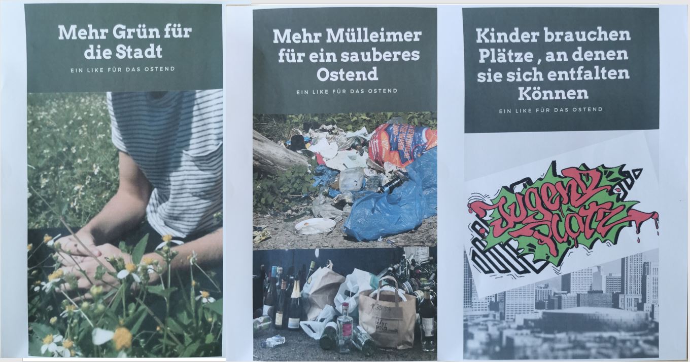 Forderungen für das Ostend (Klasse 9)