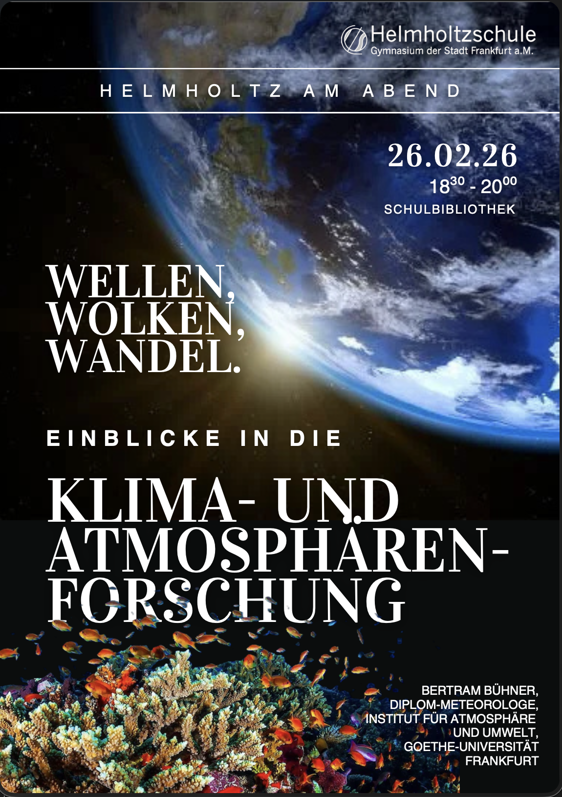 Einladung zu Helmholtz am Abend